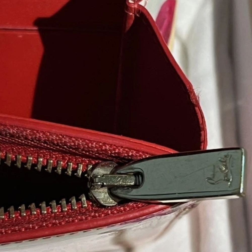 LOUBOUTIN  MACARON Convertible Wallet Wristlet  *BOX & DUST BAG included* - Picture 14 of 17